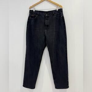 Lee Vintage Black Strigid High Rise Jeans 16 S